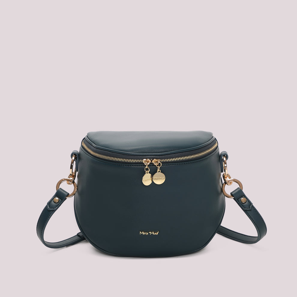 BORSA MARSUPIO CON DETTAGLIO ANELLI AI MANICI MIMI-MUA