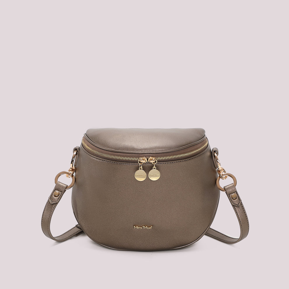 BORSA MARSUPIO CON DETTAGLIO ANELLI AI MANICI MIMI-MUA
