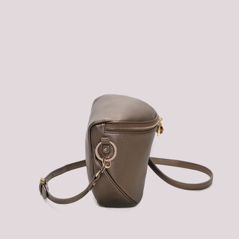 BORSA MARSUPIO CON DETTAGLIO ANELLI AI MANICI MIMI-MUA