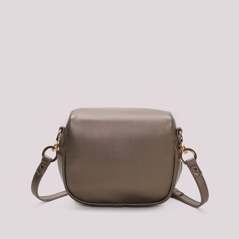 BORSA MARSUPIO CON DETTAGLIO ANELLI AI MANICI MIMI-MUA