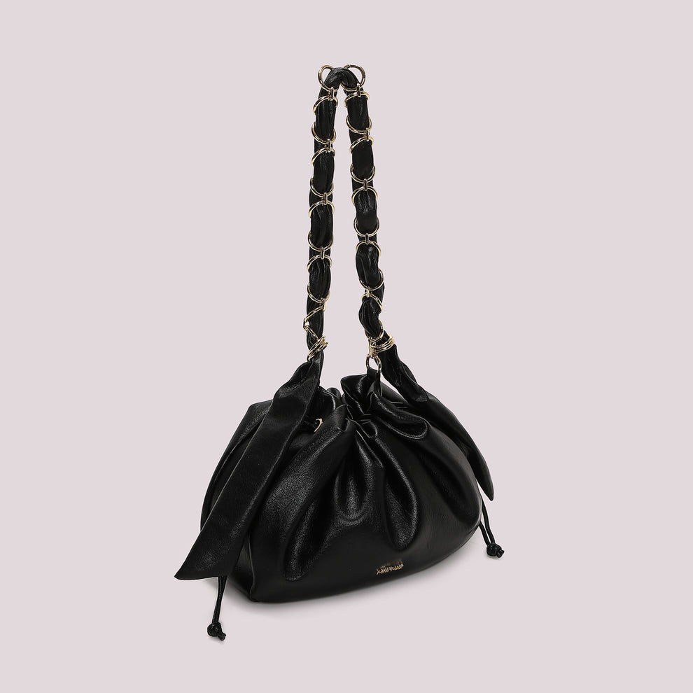 BORSA A SPALLA CON CATENA SUI MANICI MIMI-MUA