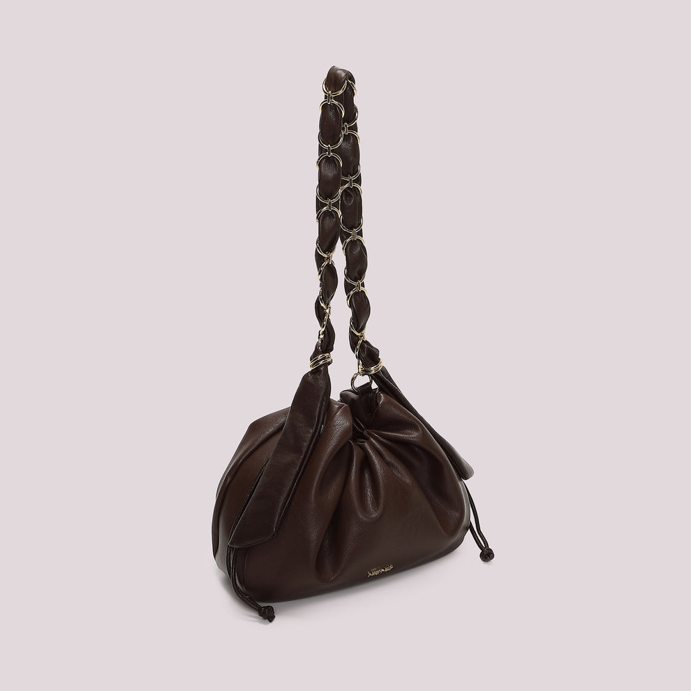 BORSA A SPALLA CON CATENA SUI MANICI MIMI-MUA