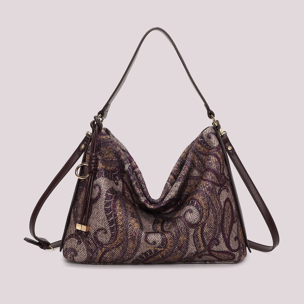 BORSA A SPALLA IN FANTASIA MIMI-MUA