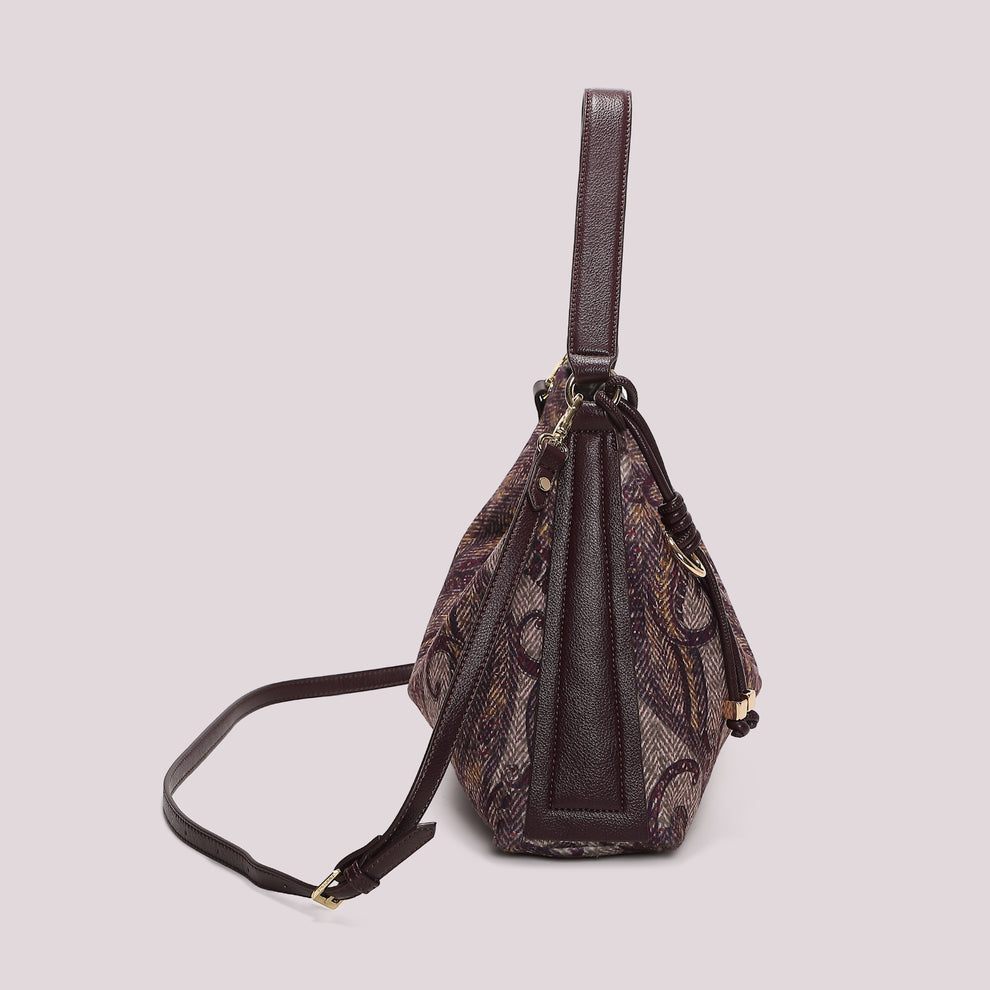 BORSA A SPALLA IN FANTASIA MIMI-MUA