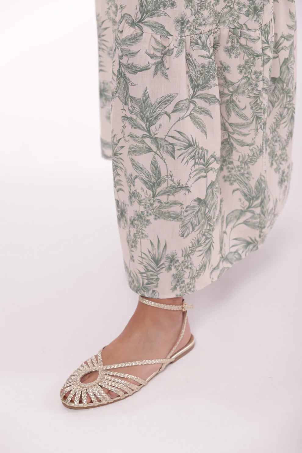 GONNA LUNGA FANTASIA TOILE DE JOUY MIMI-MUA