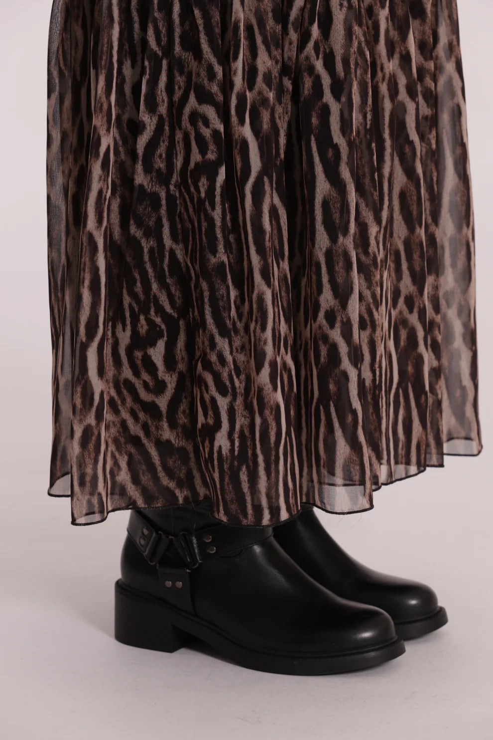 ABITO LUNGO FANTASIA ANIMALIER MIMI-MUA