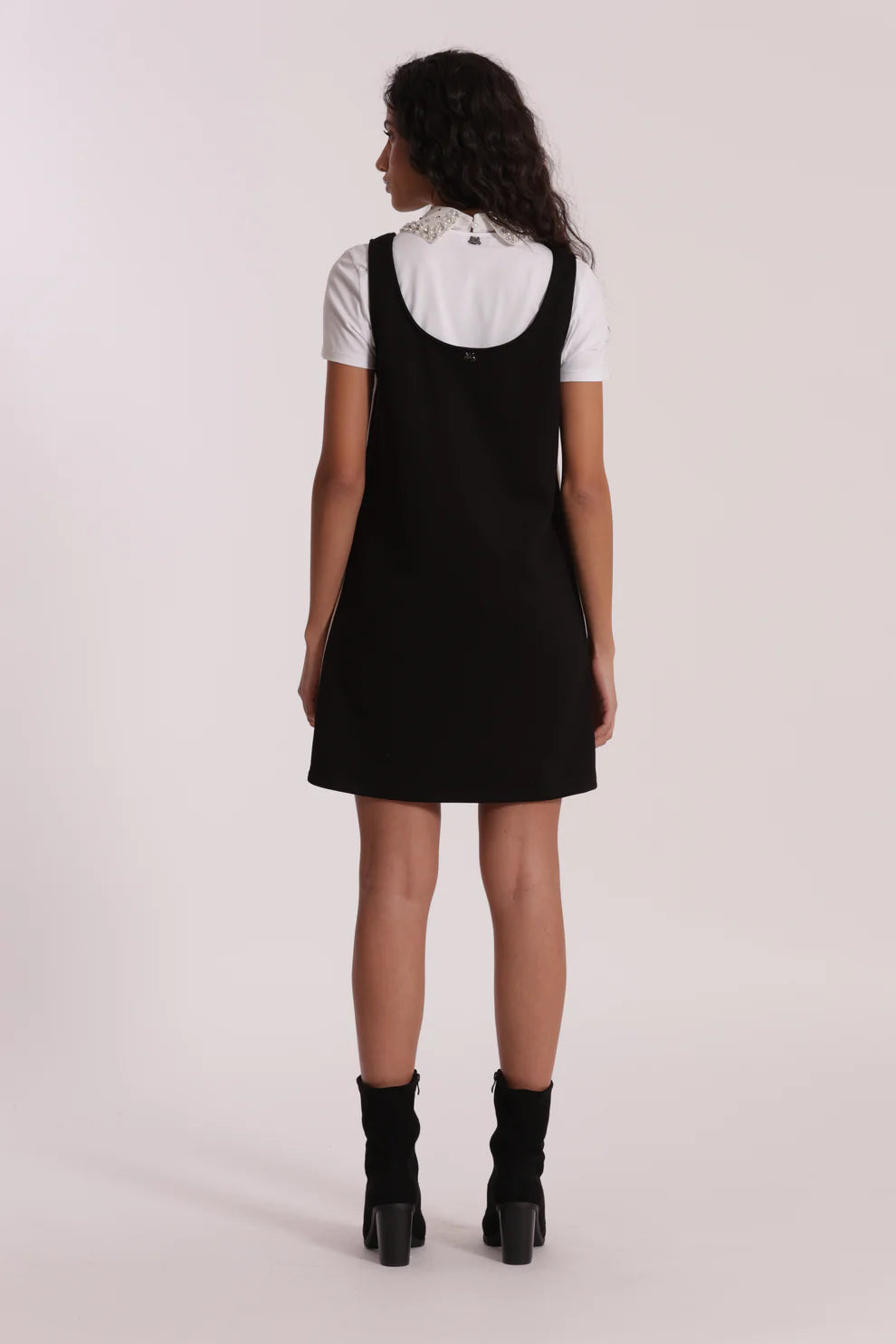 ABITO CORTO IN NEOPRENE CON PASSAMANERIA MIMI-MUA