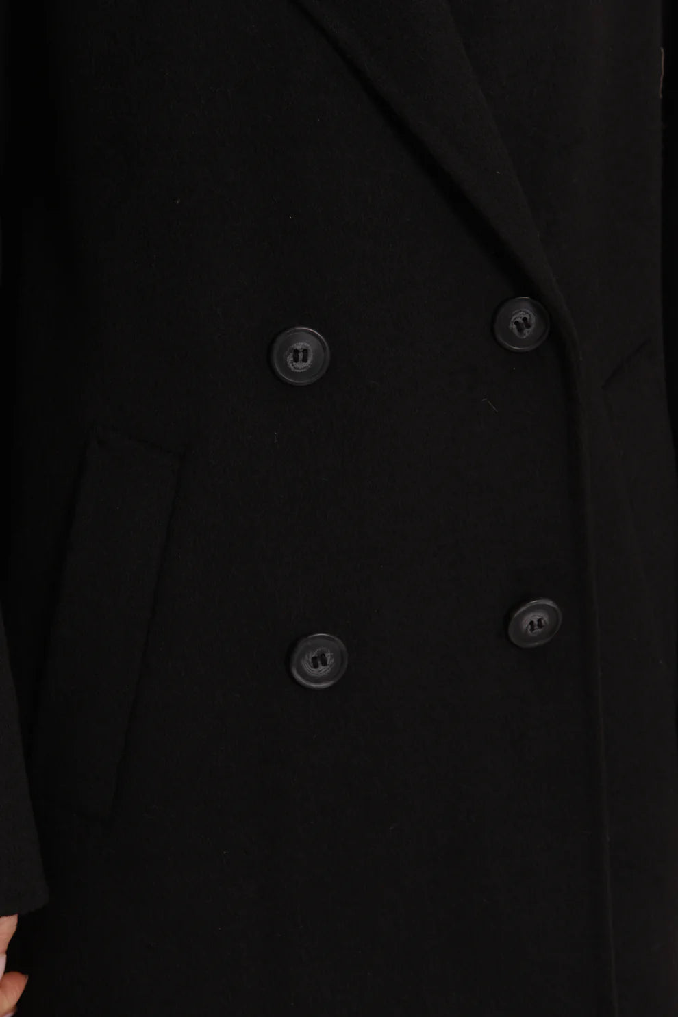 CAPPOTTO LUNGO DOPPIO PETTO MIMI-MUA