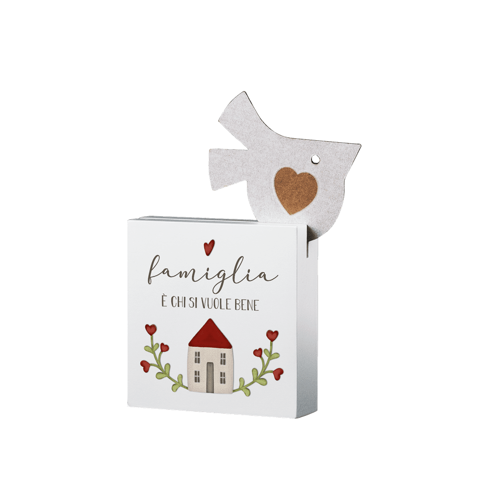 Quadro Portaricordi – Famiglia è chi si vuole bene