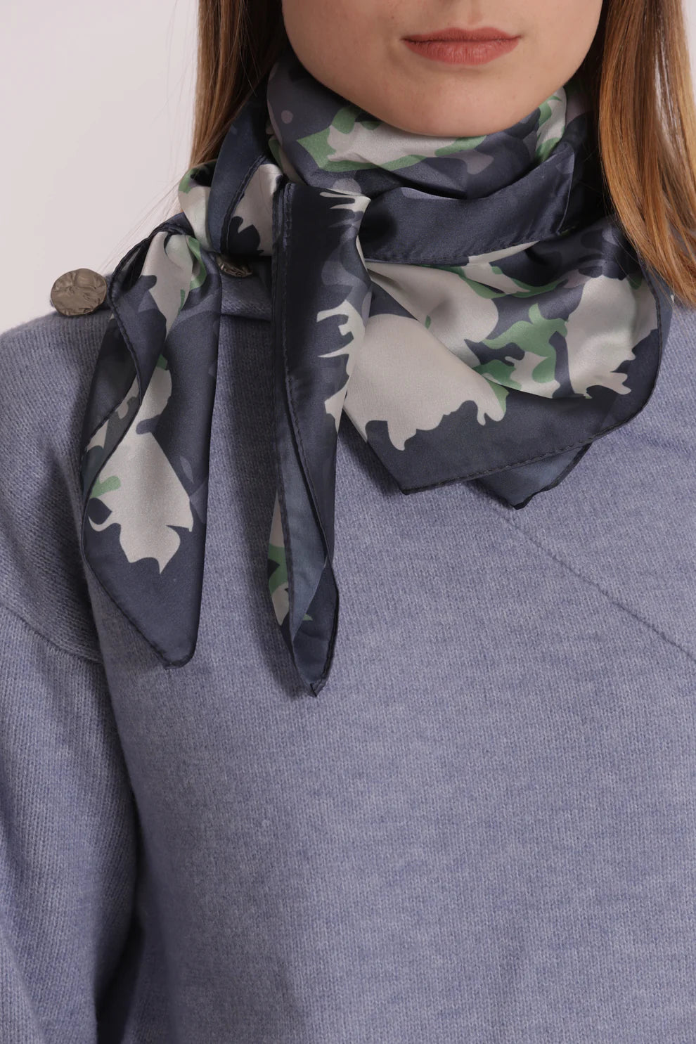 FOULARD MACCHIE IRREGOLARI (90X90 cm) MIMI-MUA