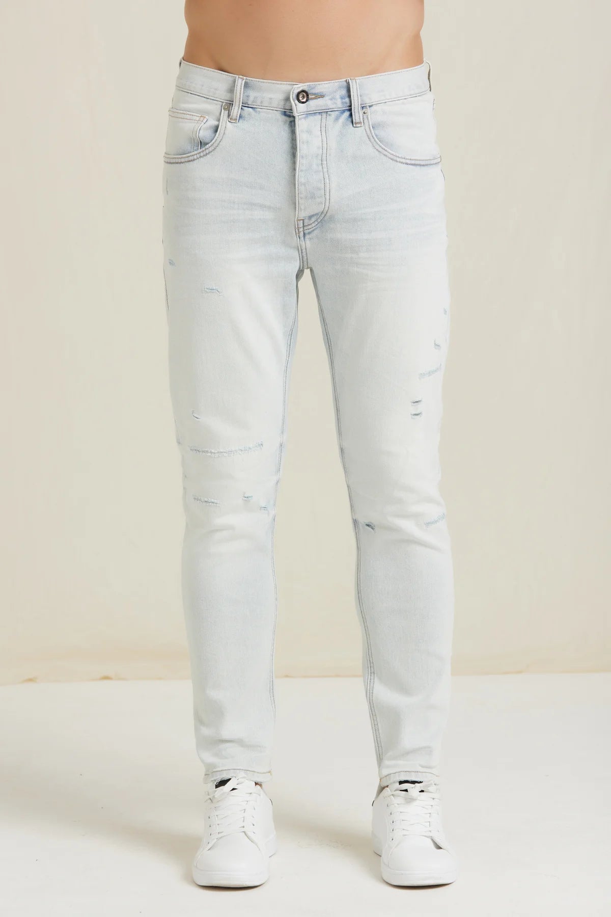 TOM-DENIM LOW CROTCH SNOW WASH TAKE TWO