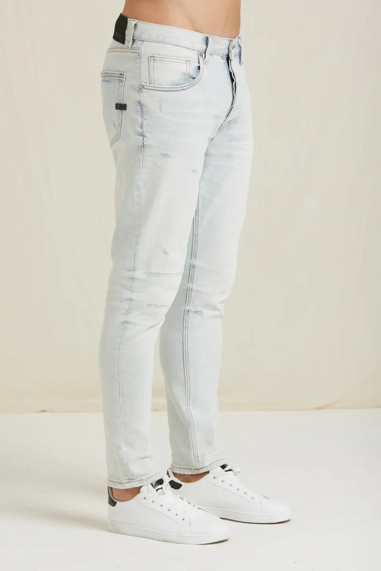 TOM-DENIM LOW CROTCH SNOW WASH TAKE TWO