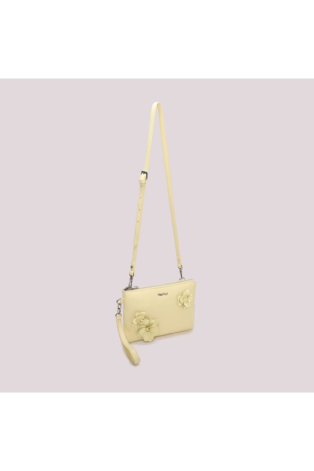 BORSA A BUSTA CON FIORI MIMI-MUA