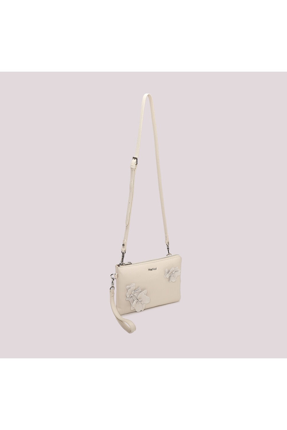 BORSA A BUSTA CON FIORI MIMI-MUA
