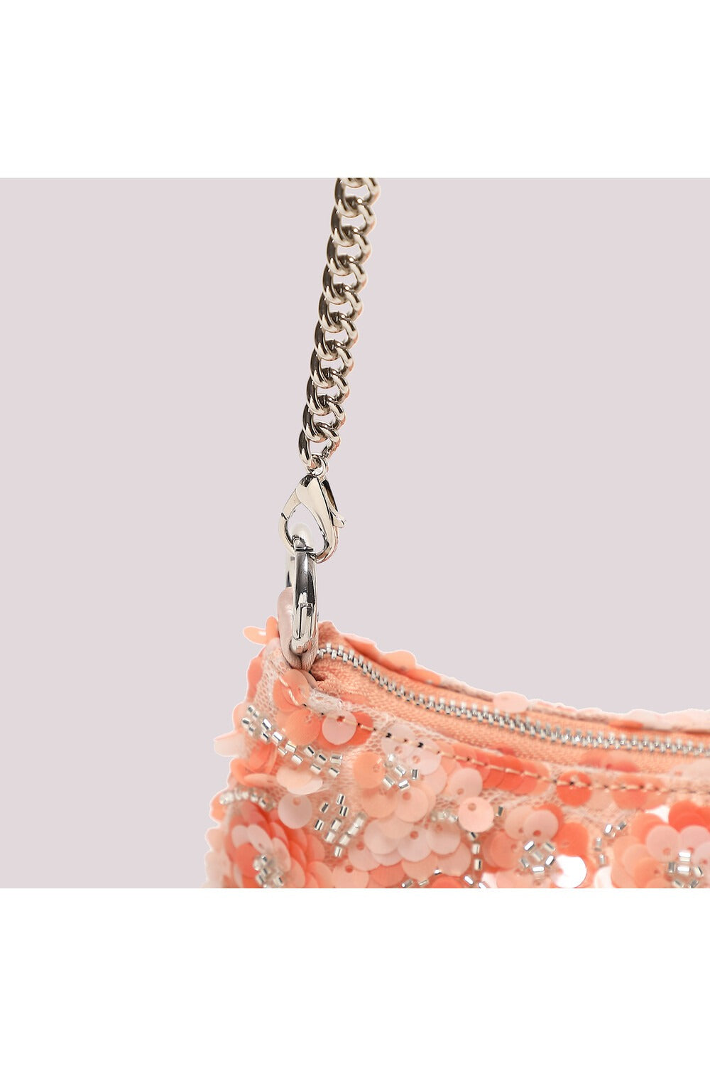 BORSA PAILLETTES CON FIORI Mimi-Mua