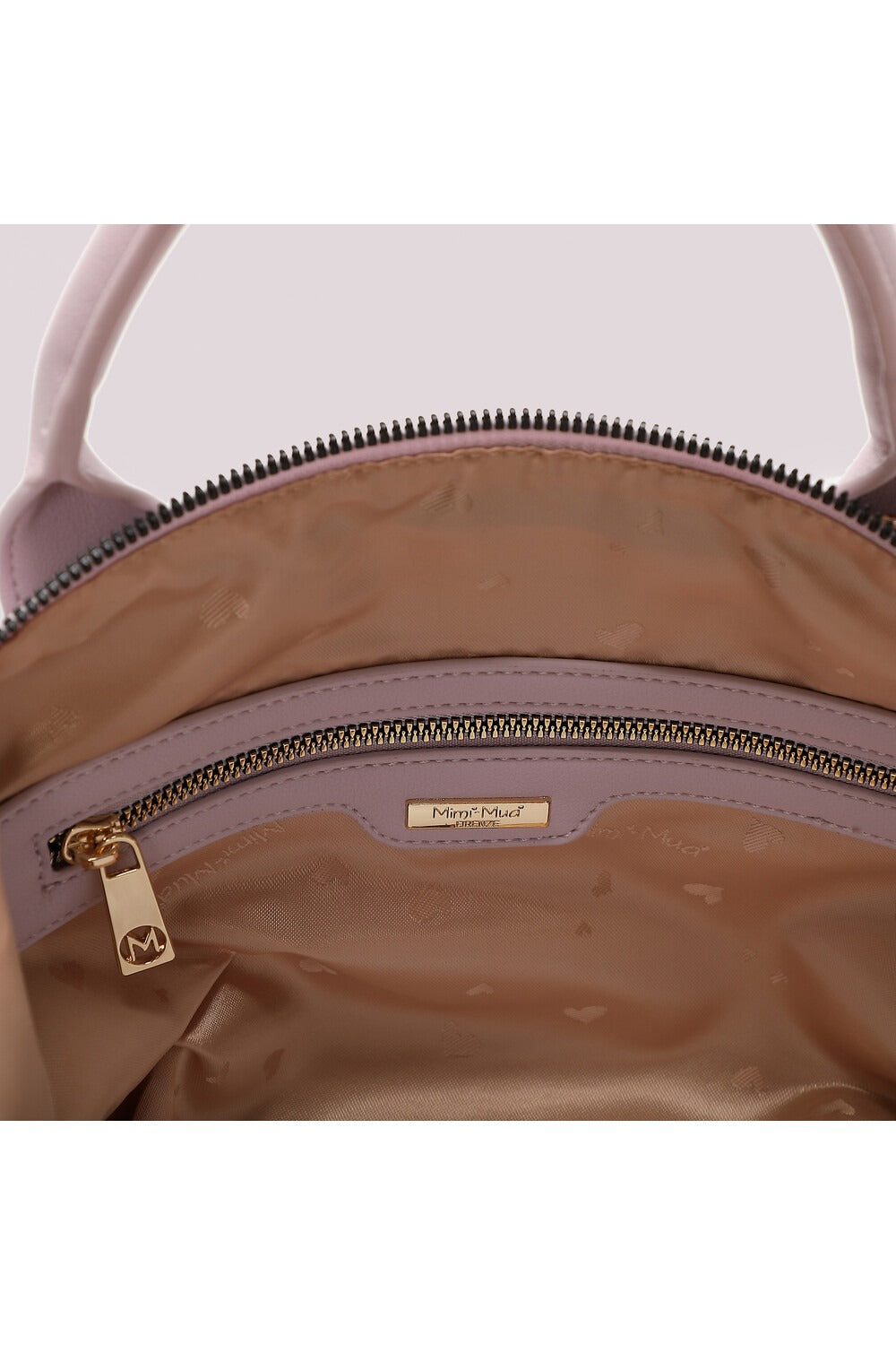 BORSA A BAULETTO CON MOTIVO AD ONDA MIMI-MUA