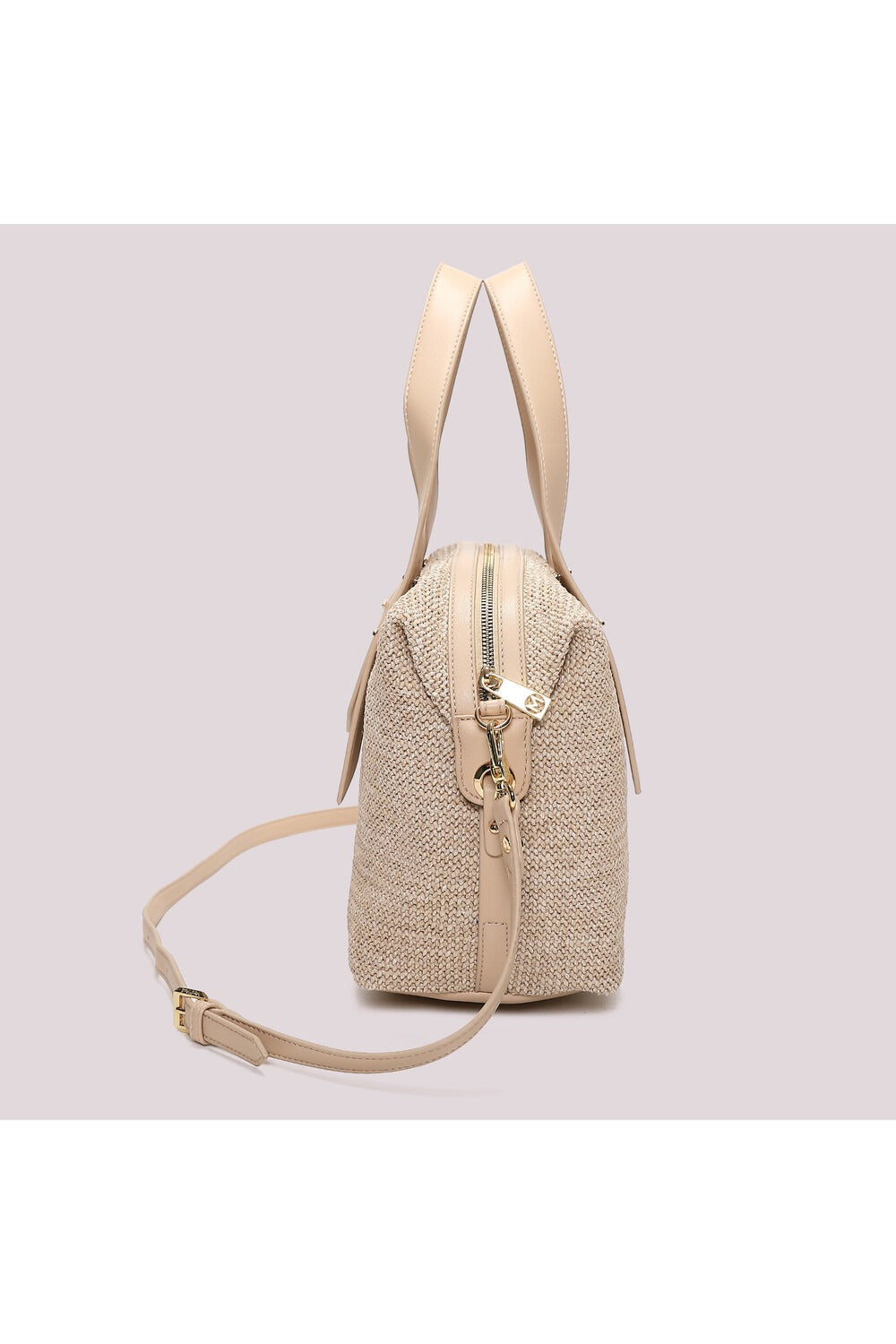 BORSA A BAULETTO IN PAGLIA MIMI-MUA