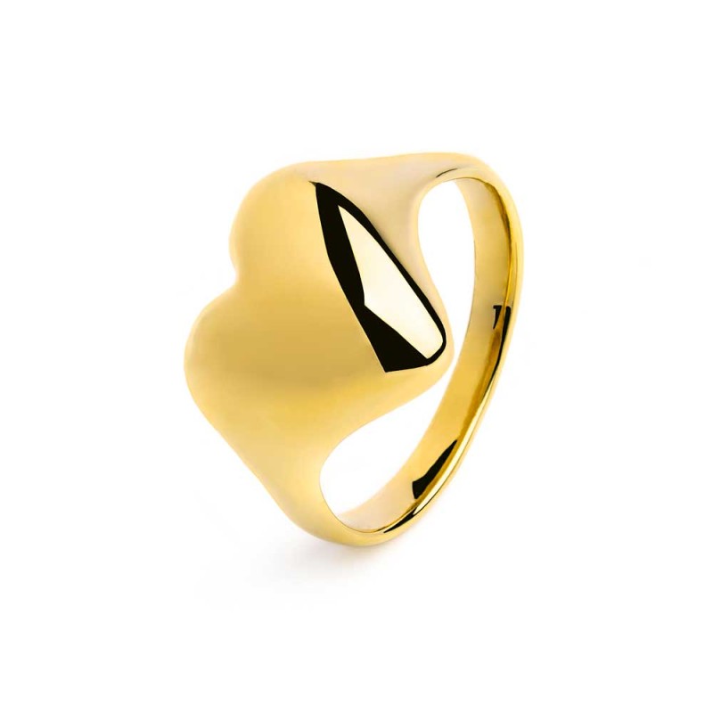 Anello cuore bombato MARLU'