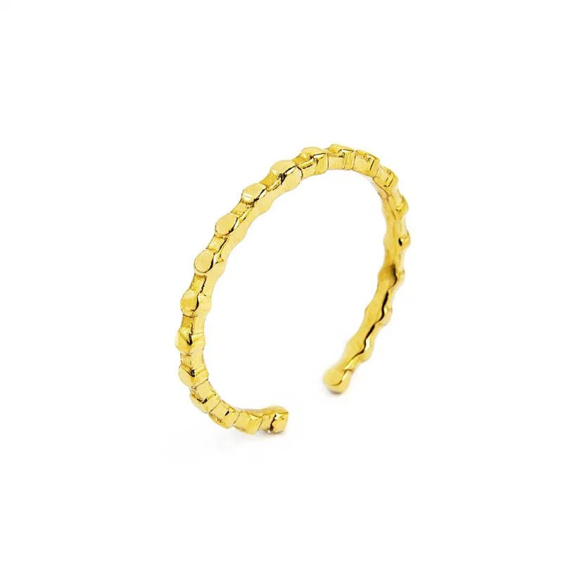 Anello da falange trama puntinata MARLU