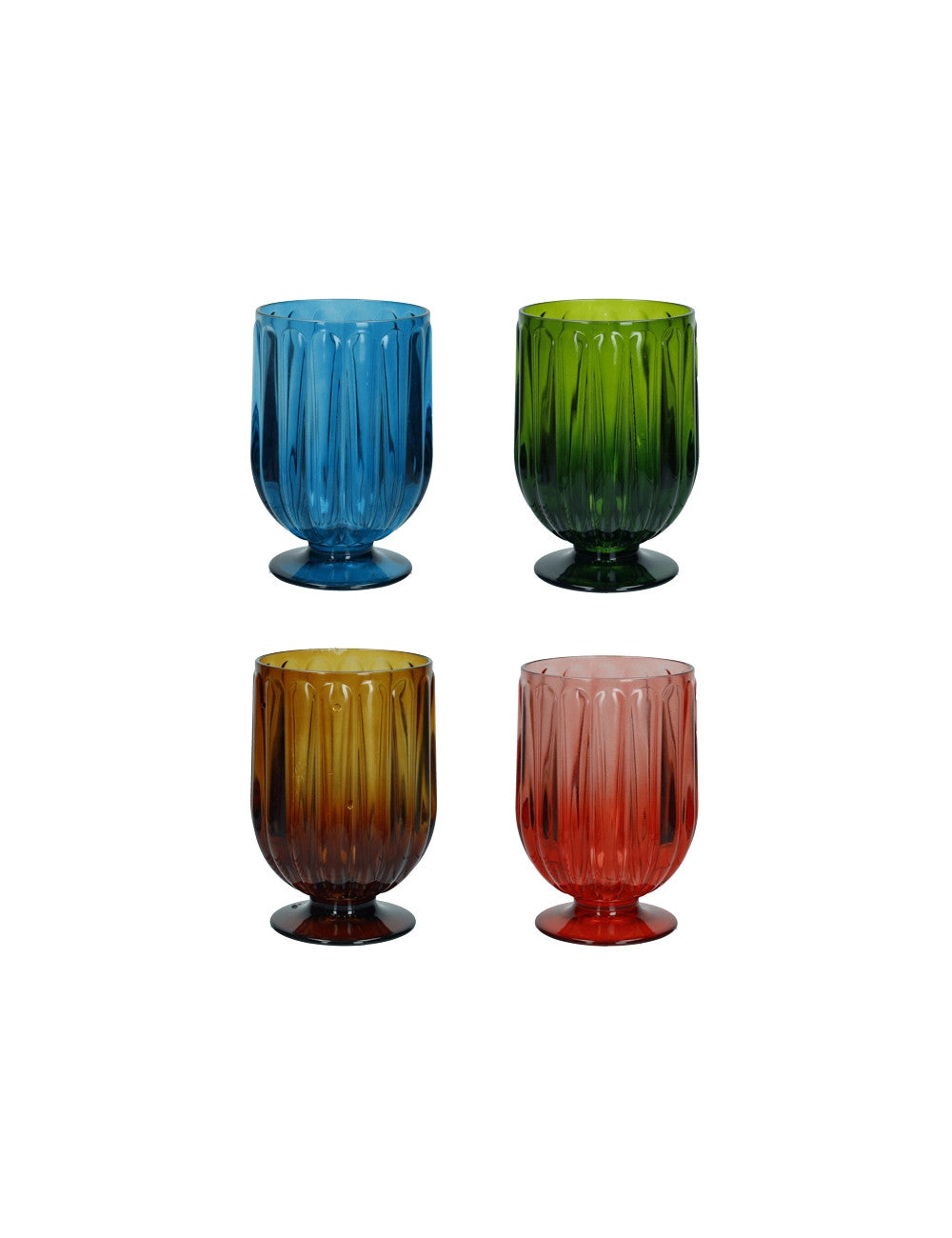 BICCHIERI SET 4 PEZZI ENTASI BRANDANI