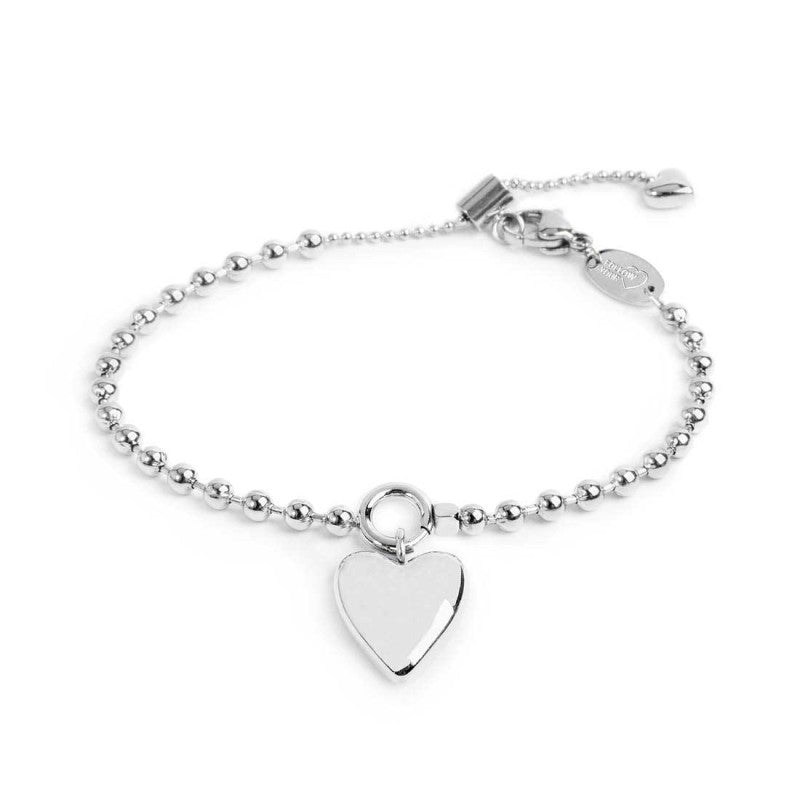 Bracciale catena a sfere con cuore MARLU'