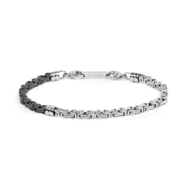 Bracciale catenza bizantina da 0,4cm MARLU'