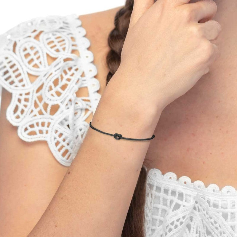 Bracciale con nodo catena foxtail Marlù