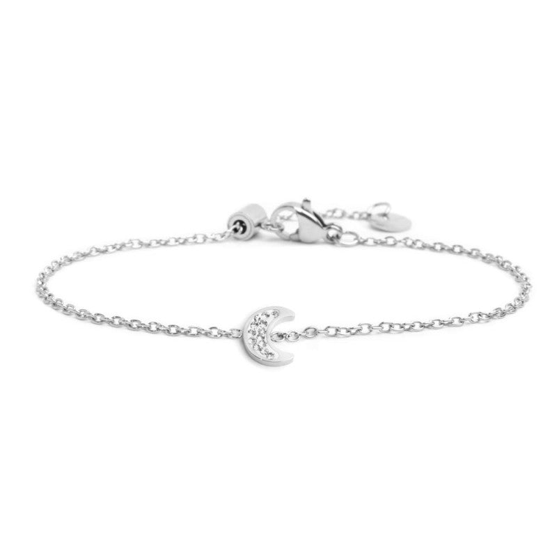 Bracciale luna con cristalli Marlù