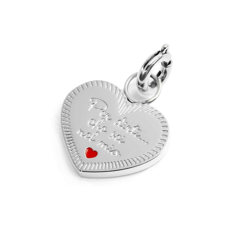 Charm cuore nonna con zircone MARLU'