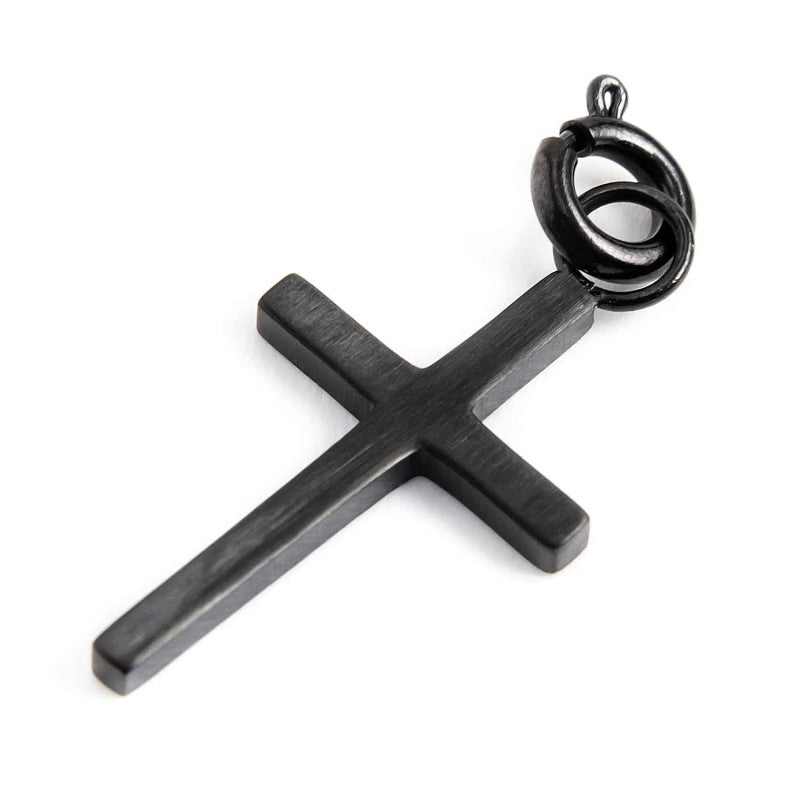 Charm croce satinata MARLU'