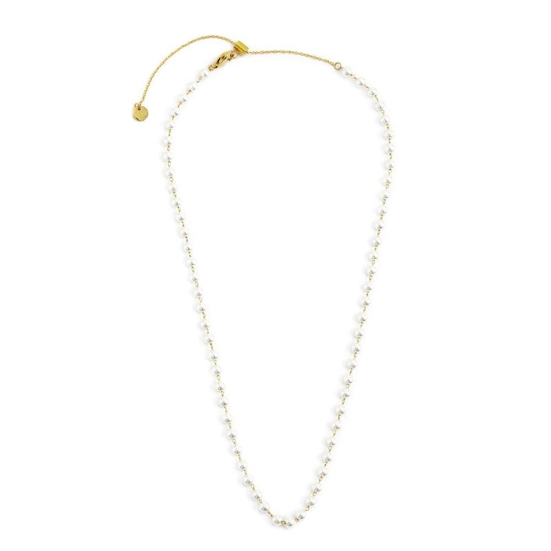 Collana catena con perle 4,3mm Marlù