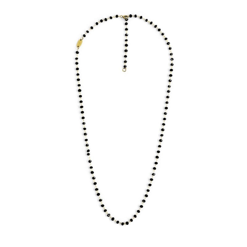 Collana cristalli sfaccettati Marlù