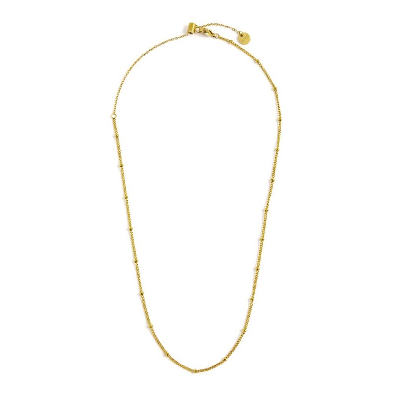 Collana grumetta con sfere Marlù