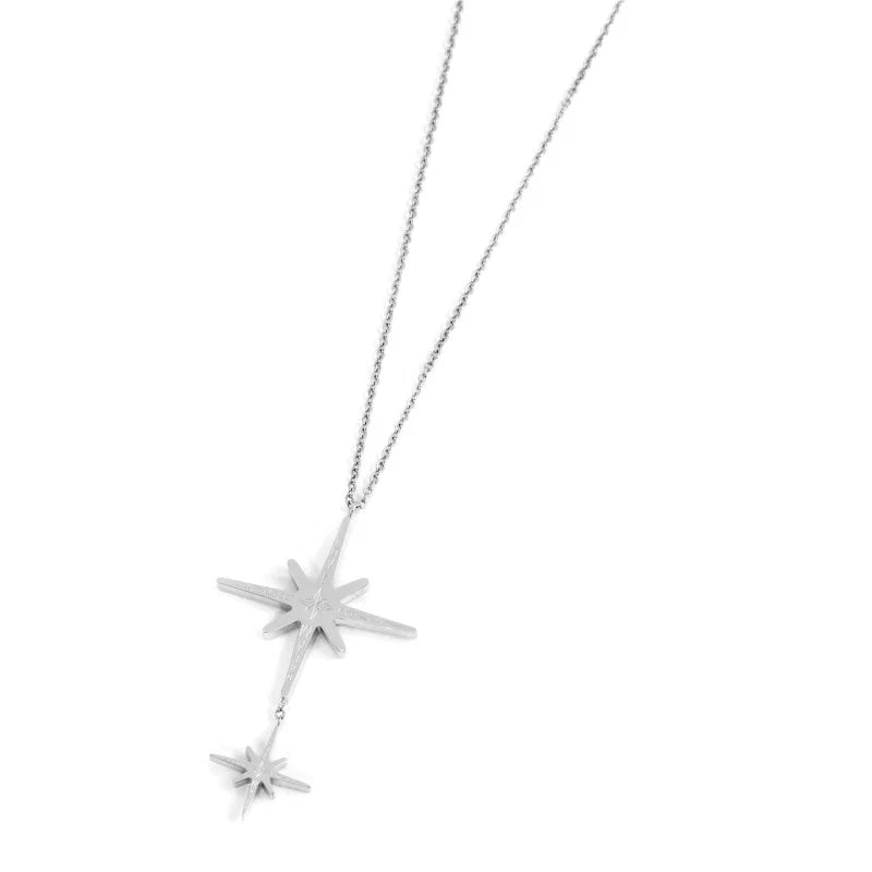 Collana rosa dei venti doppio pendente Marlù