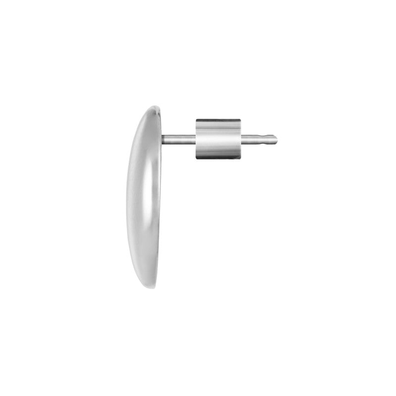 Orecchino a lobo bottone ovale 1,6cm MARLù