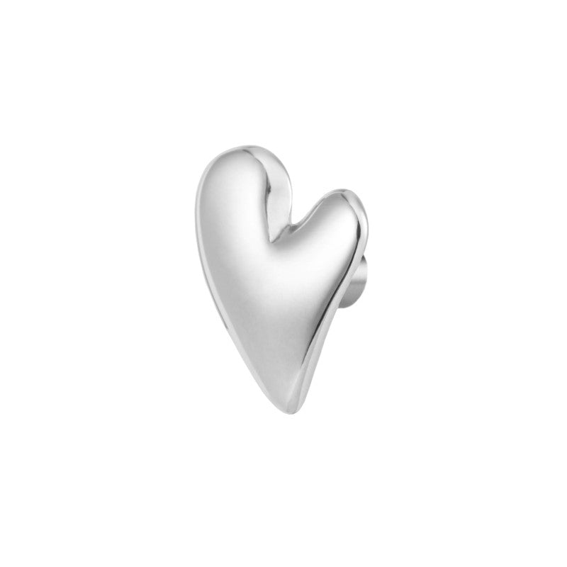 Orecchino a lobo cuore irregolare 1,1cm MARLù