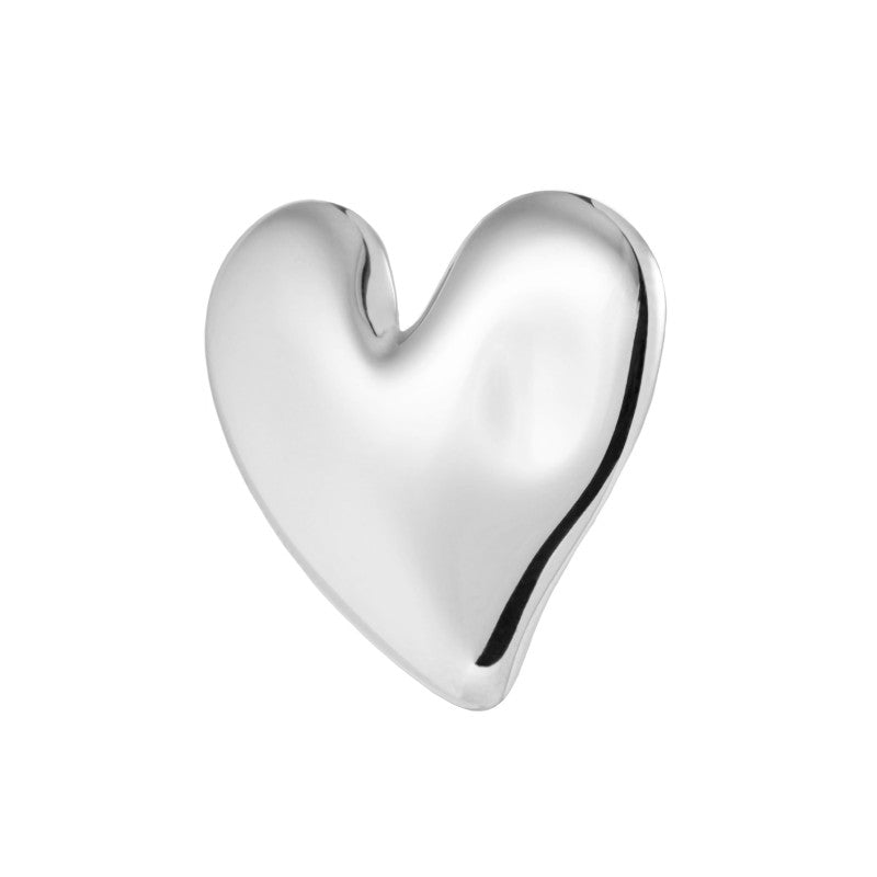 Orecchino a lobo cuore irregolare 2,1cm Marlù