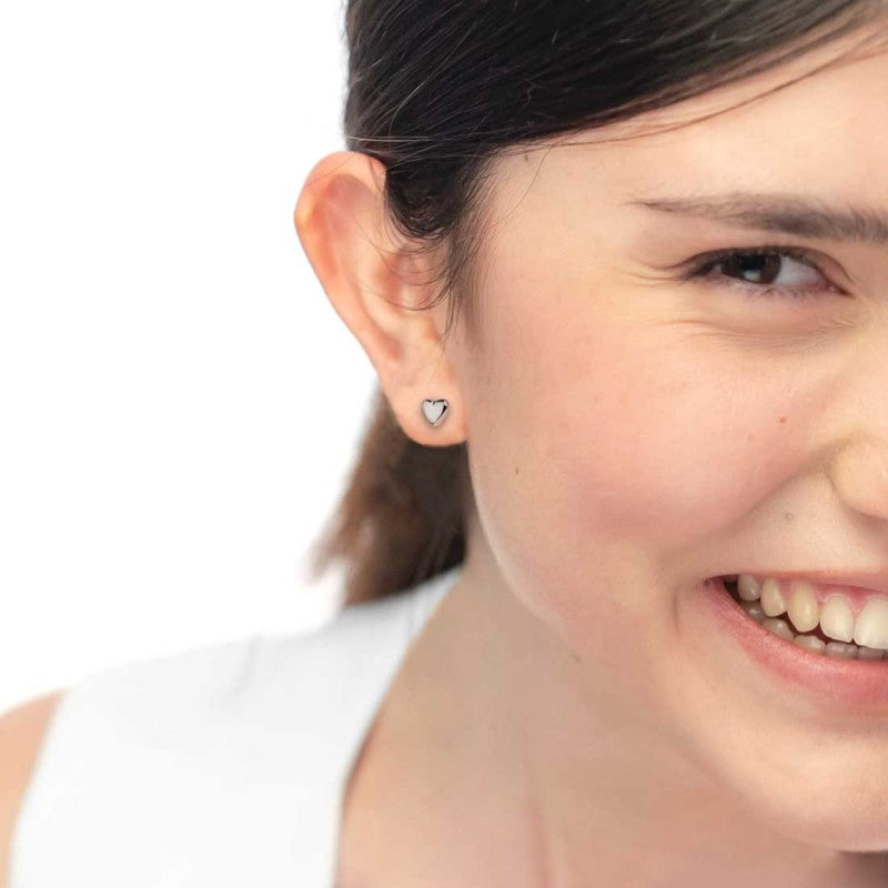 Orecchino a lobo cuore Marlù