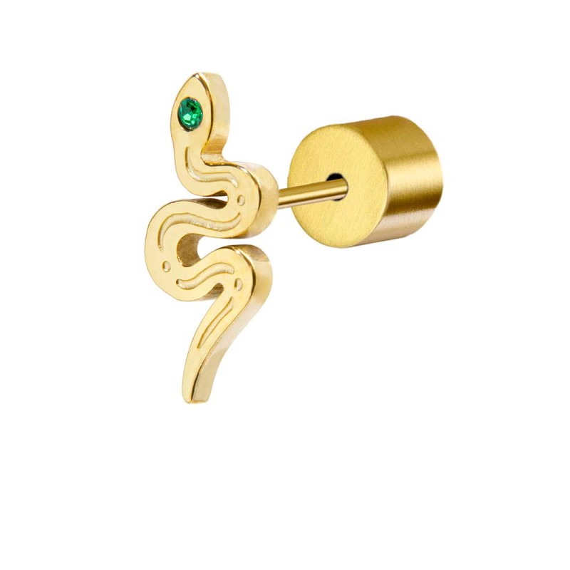 Orecchino a lobo serpente MARLU'