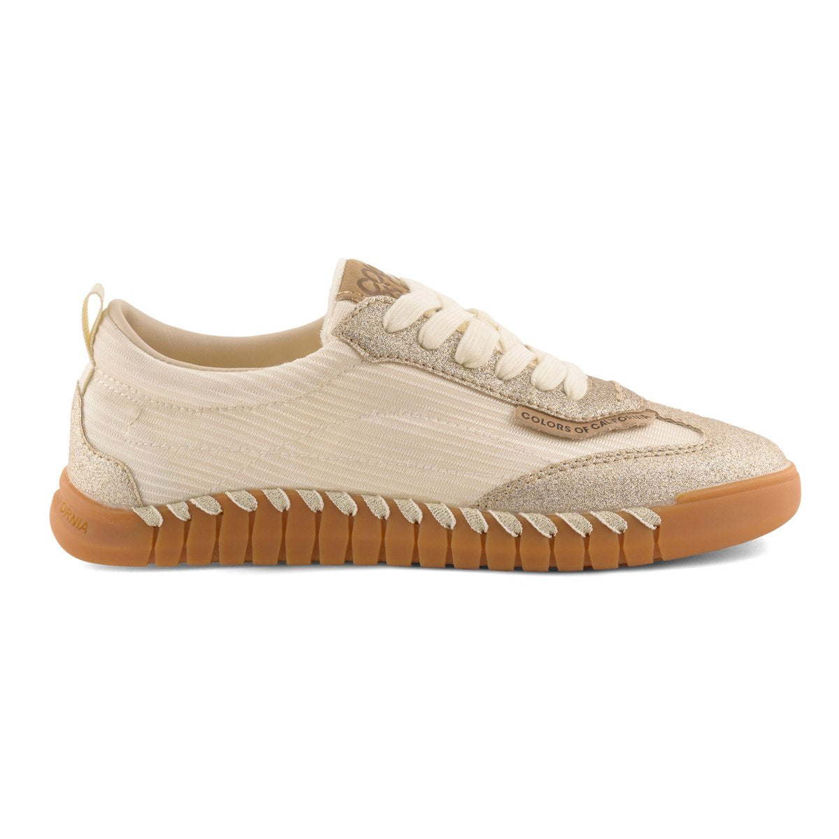 TAHOE
Sneaker tessuto e glitter Colors of California