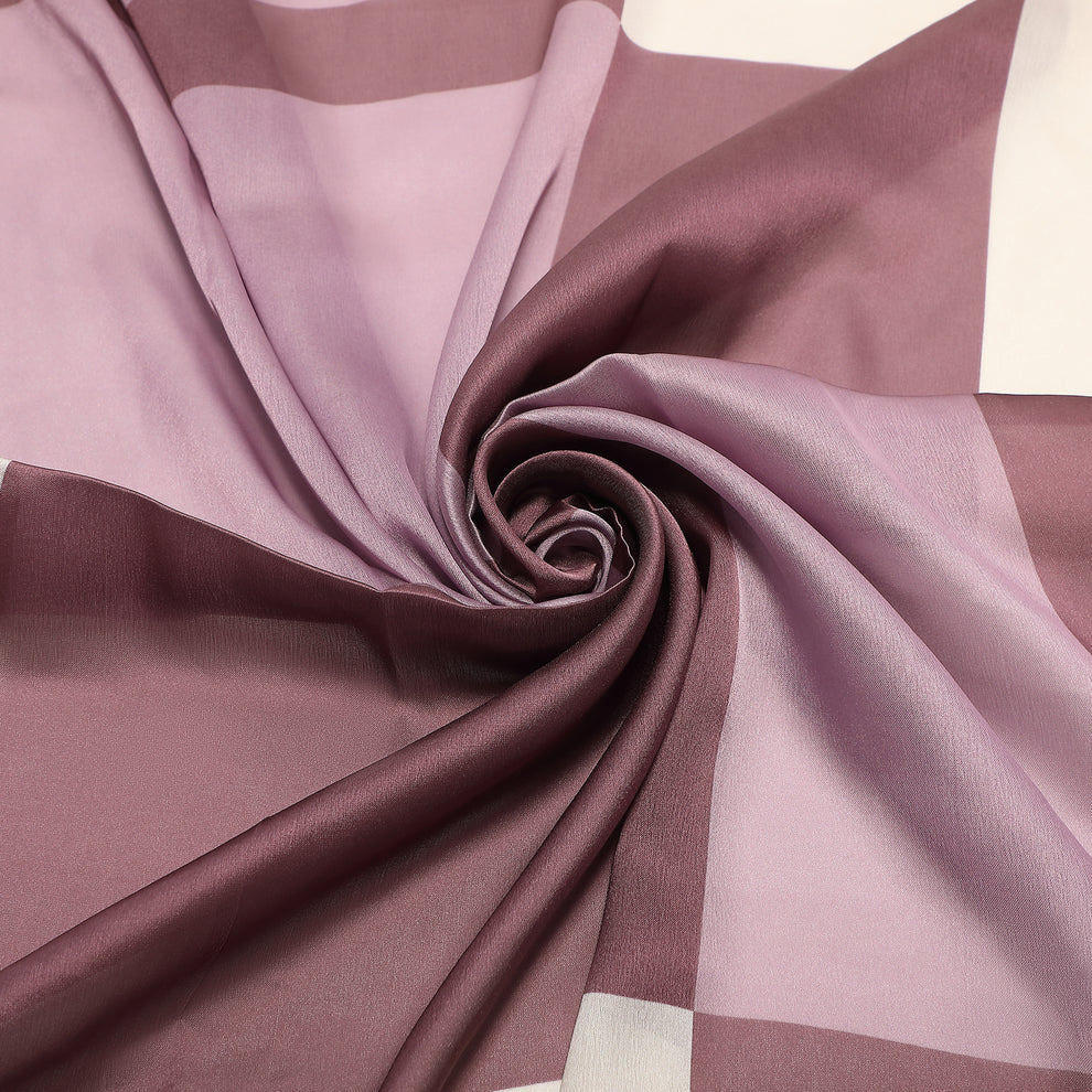 FOULARD CON CORNICE A PALLINI (90X90 cm) MIMI-MUA