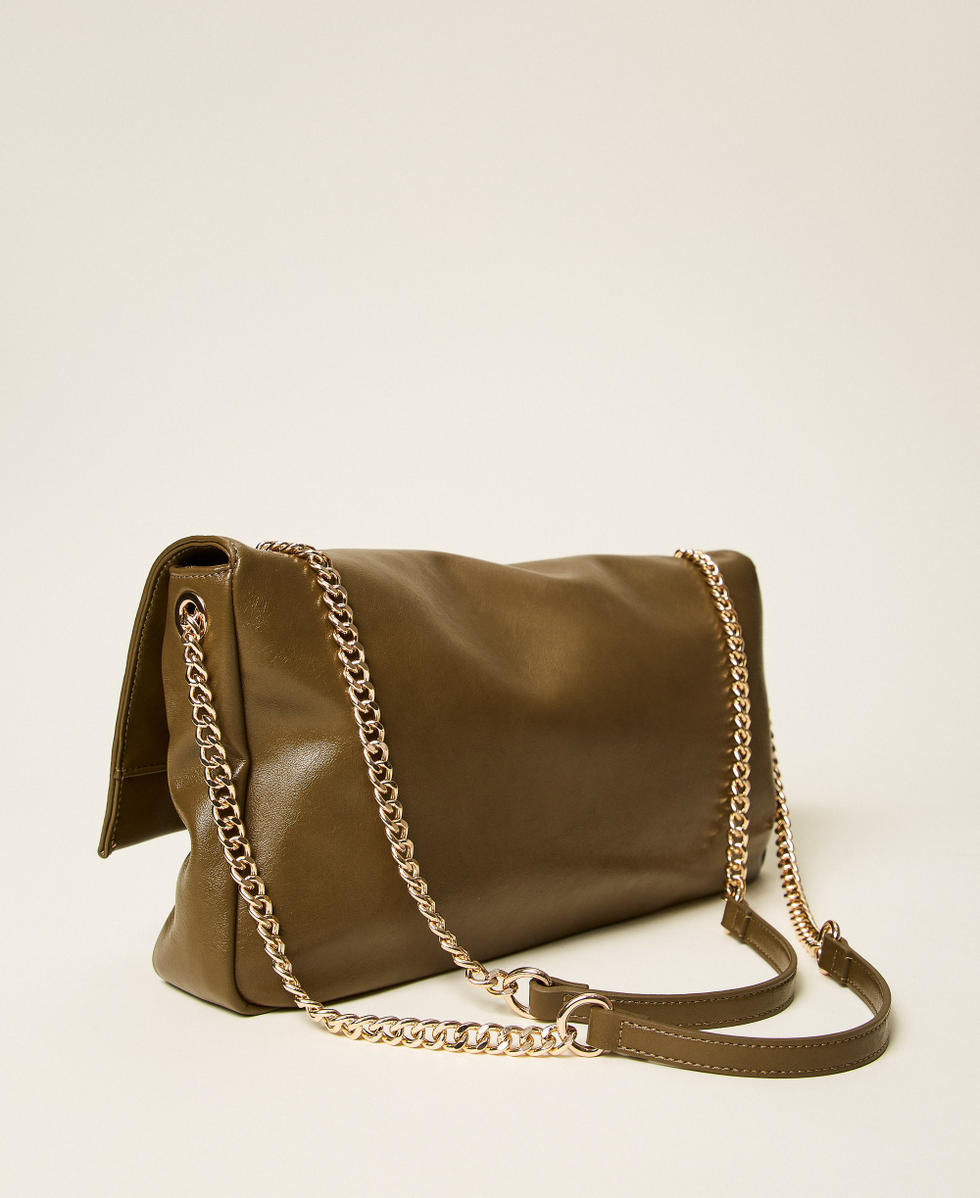 Borsa a tracolla morbida con Oval T Twinset