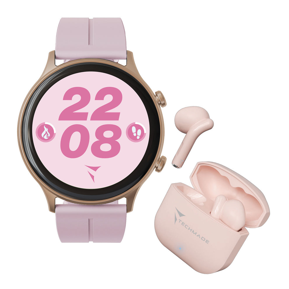 Smartwatch Dynamic 2.0 con funzione Telefono e SOS - Bundle Pack con Auricolari