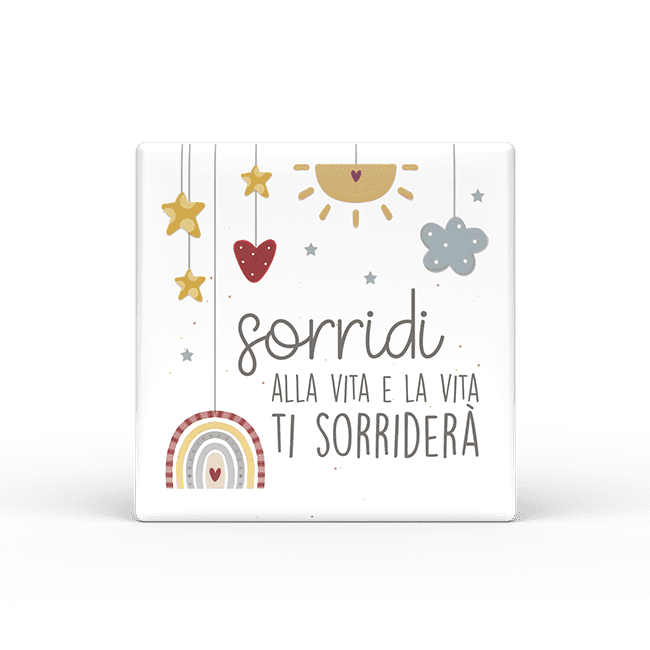 Calamita quadrata-sorridi alla vita