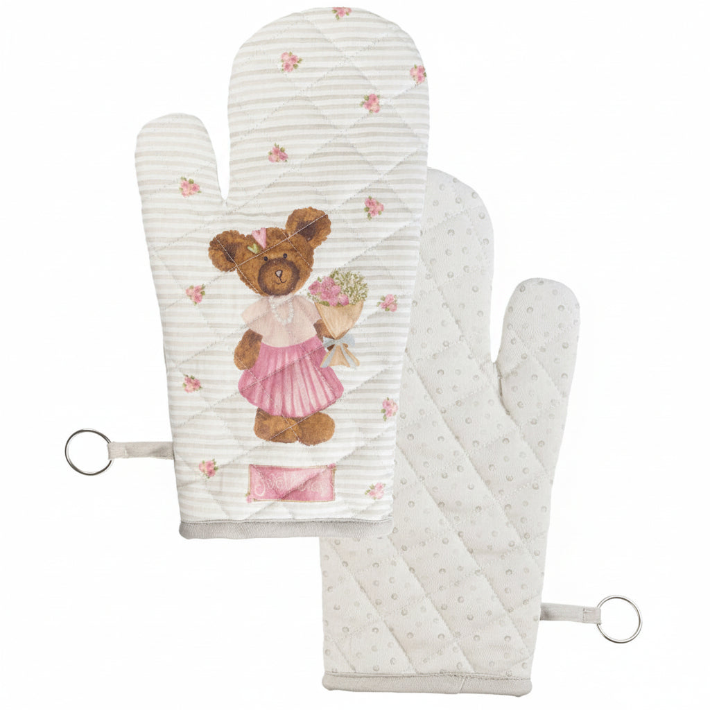 Guantone in cotone Sweet Bear - Nuvole di Stoffa