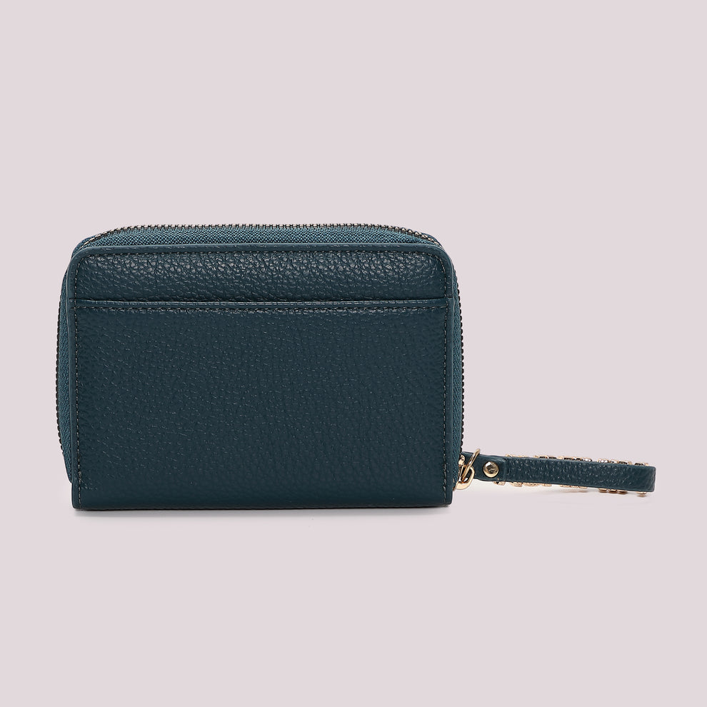 PORTAFOGLIO MEDIO BASIC CON TIRA ZIP LOGATO MIMI-MUA
