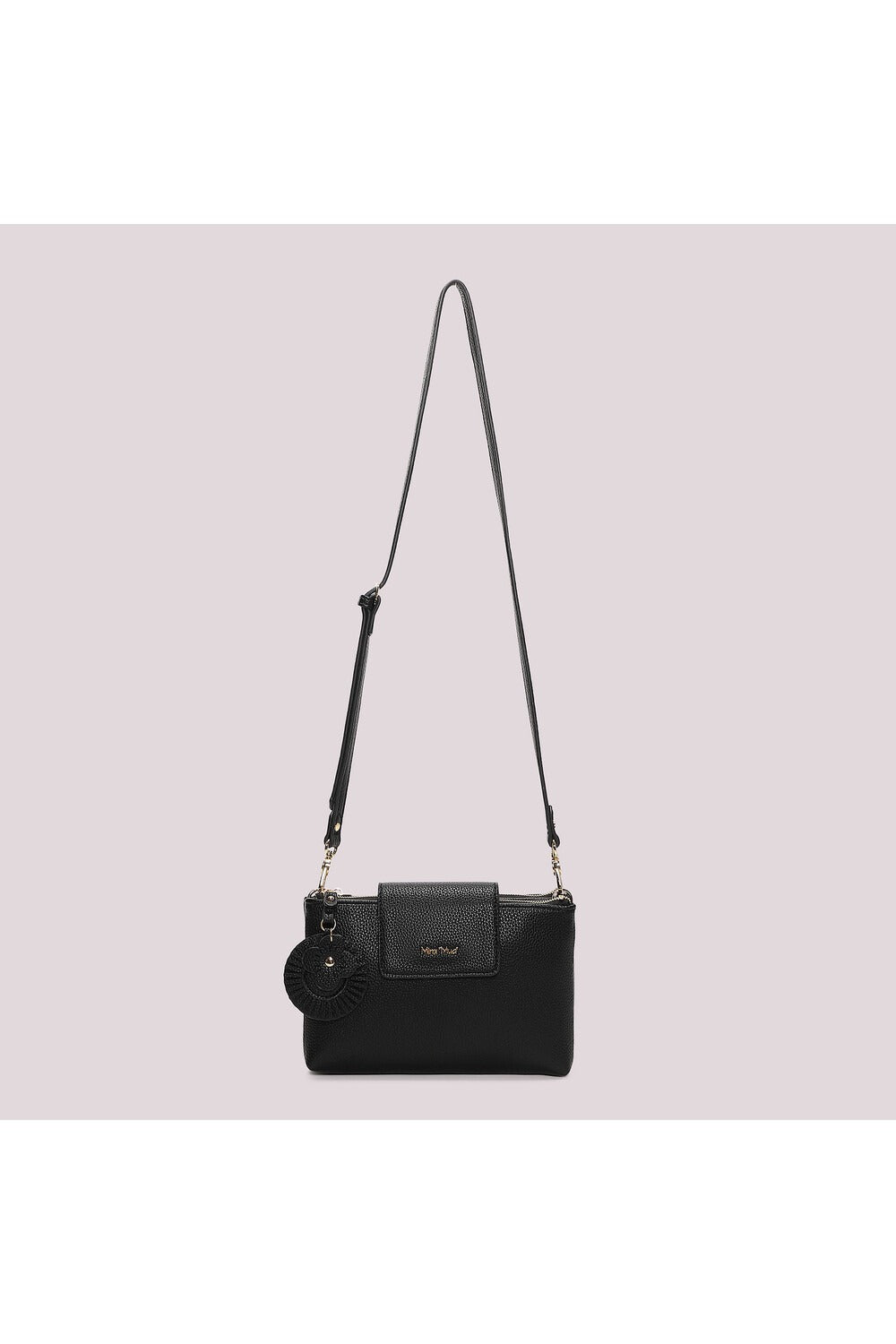 BORSA A TRACOLLA CON CHARM A FIORE MIMI-MUA