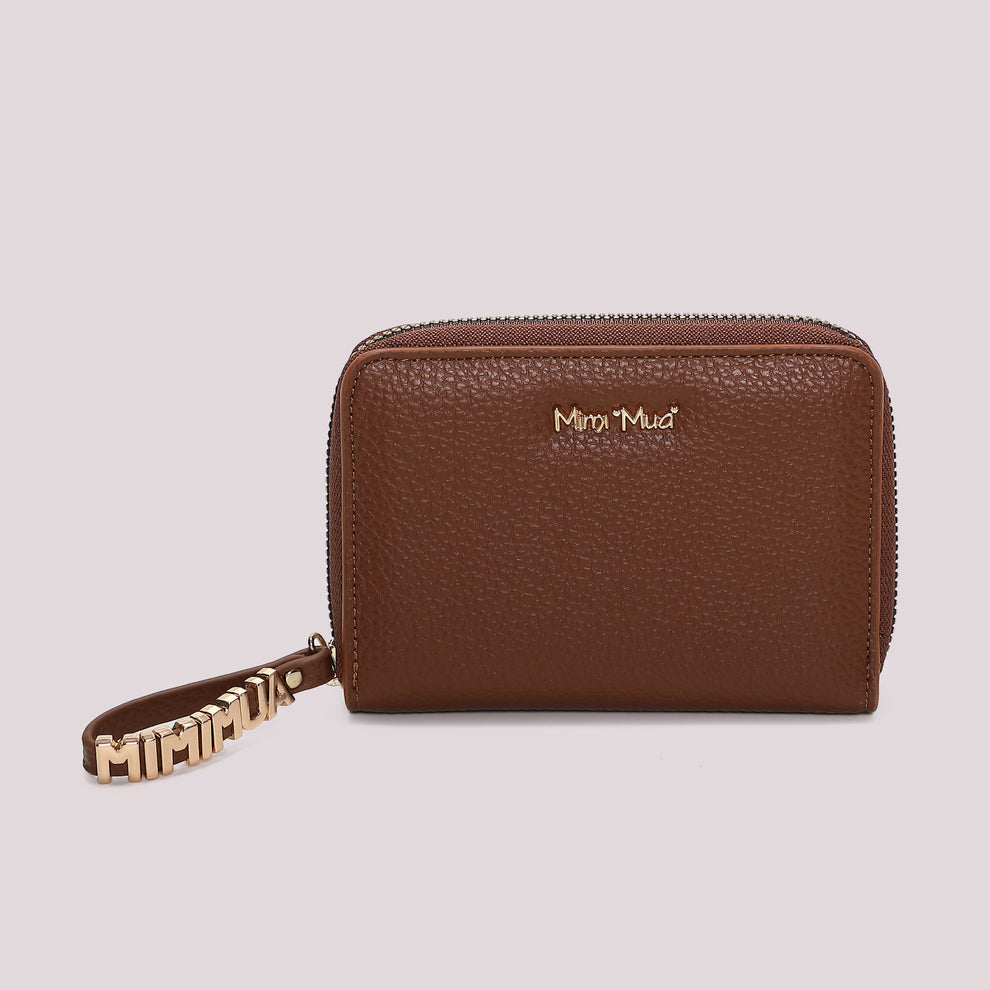 PORTAFOGLIO MEDIO BASIC CON TIRA ZIP LOGATO MIMI-MUA