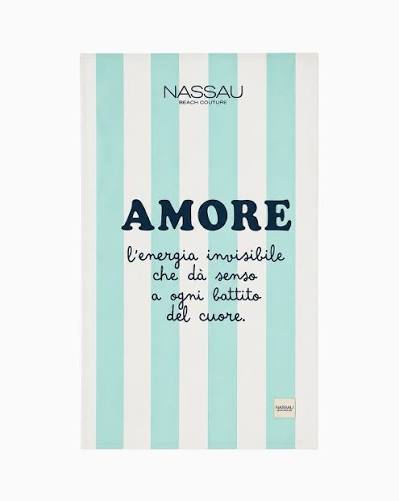 Telo Mare Nassau "AMORE"