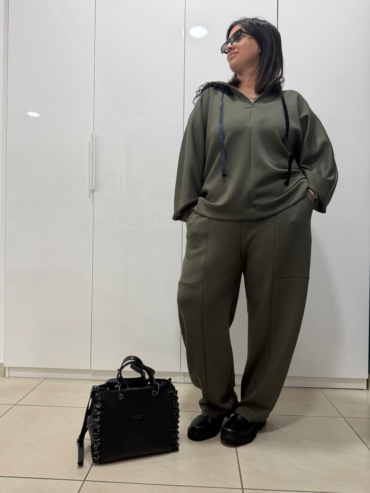 Tuta dettaglio tulle Dejavu